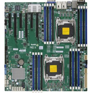 Supermicro X10DRi Server Motherboard - Intel C612 Chipset - Socket LGA 2011-v3 - Extended ATX - PEGASUSS 