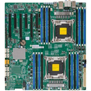 Supermicro X10DAC Server Motherboard - Intel C612 Chipset - Socket LGA 2011-v3 - Extended ATX - PEGASUSS 