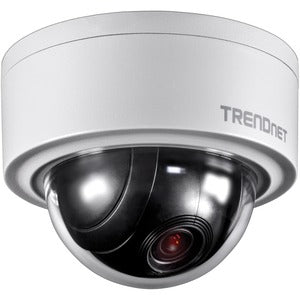 TRENDnet Indoor/Outdoor 3MP Motorized PTZ Dome Network Camera, 4x Optical Zoom, 16x Digital Zoom, Autofocus, IP66 Housing, Free iOS and Android mobile apps, ONVIF Profile S, TV-IP420P - PEGASUSS 