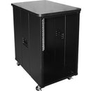 Claytek 15U 600mm Depth Simple Server Rack with Wood Top - PEGASUSS 