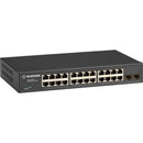 Black Box Gigabit Ethernet Managed Switch - (24) RJ-45, (2) SFP - PEGASUSS 