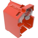 Panduit Recessed, Lock-In Devices, Red - PEGASUSS 
