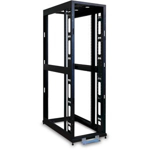 Eaton Tripp Lite Series 42U Standard-Depth 4-Post Premium Open Frame Rack - No Doors or Side Panels