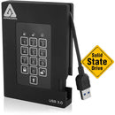 Apricorn Aegis Padlock A25-3PL256-S512F 512 GB Rugged Solid State Drive - External - PEGASUSS 