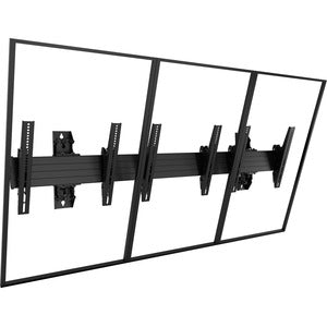 Chief Fusion LWM3X1UP Wall Mount for Menu Board - Black - PEGASUSS 