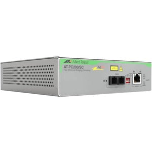 Allied Telesis PoE+ to Fiber Switching Media Converter - PEGASUSS 
