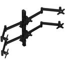 Atdec AWMS-6-13717 Mounting Arm for Monitor, Flat Panel Display, Curved Screen Display - Black - PEGASUSS 