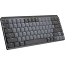Logitech MX Mechanical Mini Minimalist Wireless Illuminated Keyboard (Linear) (Graphite) - PEGASUSS 