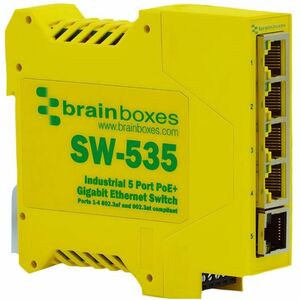 Brainboxes SW-535 Ethernet Switch - PEGASUSS 