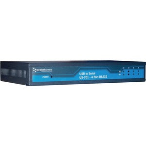 Brainboxes 4 Port RS232 USB to Serial Server - PEGASUSS 