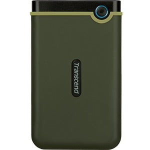 Transcend StoreJet 25M3 TS-1TSJ25M3G 1 TB Portable Hard Drive - 2.5" External - Military Green - PEGASUSS 