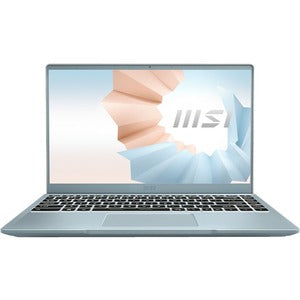 MSI Modern 14 B11MO-037 14" Rugged Notebook - Full HD - Intel Core i7 11th Gen i7-1165G7 - 8 GB - 512 GB SSD - Blue Stone - PEGASUSS 