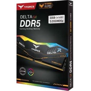 T-Force DELTA RGB 32GB (2 x 16GB) DDR5 SDRAM Memory Kit - PEGASUSS 