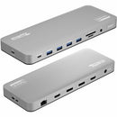 Plugable USB C Laptop Docking Station, Dual Monitor 4K 60Hz for Apple Mac M1/M2/M3, 2x HDMI or 2x DisplayPort - PEGASUSS 