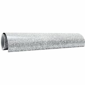 cricut Smart Iron-On, Glitter, Silver 12 ft - PEGASUSS 