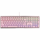 CHERRY MX 3.0S Wired RGB Keyboard, MX BLUE SWITCH, For Office And Gaming, Pink - PEGASUSS 