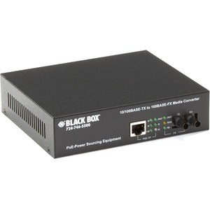 Black Box PoE PSE Media Converter - PEGASUSS 
