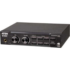 ATEN 4 x 2 True 4K Presentation Matrix Switch with Scaling, DSP, and HDBaseT-Lite - PEGASUSS 