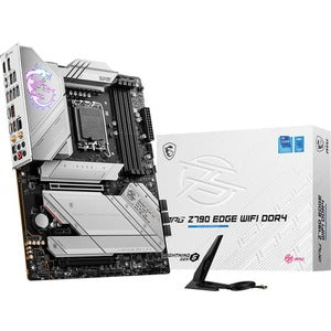 MSI MPG Z790 EDGE WIFI DDR4 Gaming Desktop Motherboard - Intel Z790 Chipset - Socket LGA-1700 - ATX - PEGASUSS 