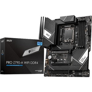 MSI Z790-A WIFI DDR4 Desktop Motherboard - Intel Z790 Chipset - Socket LGA-1700 - ATX - PEGASUSS 
