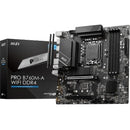 MSI Pro B760M-A WIFI DDR4 Gaming Desktop Motherboard - Intel B760 Chipset - Socket LGA-1700 - Micro ATX - PEGASUSS 