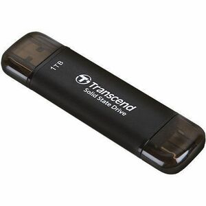 Transcend ESD310C 1 TB Portable Solid State Drive - External - Black - PEGASUSS 