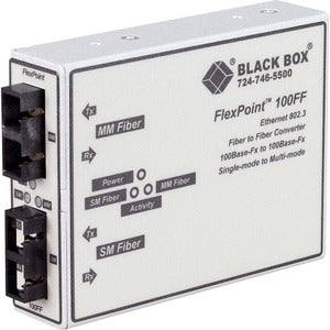 Black Box FlexPoint LMC250A Transceiver/Media Converter - PEGASUSS 