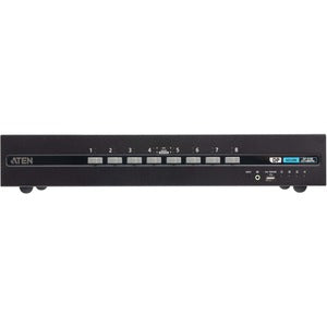 ATEN CS1148DP4C 8-Port USB DisplayPort Dual Display Secure KVM Switch with CAC