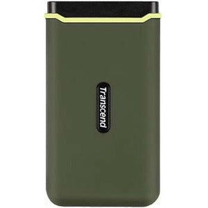 Transcend 1 TB Portable Solid State Drive - External - Military Green - PEGASUSS 