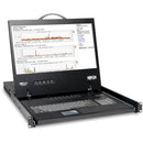 Tripp Lite by Eaton NetController 8-Port 1U Rack-Mount Console KVM Switch with 19-in. LCD, TAA - PEGASUSS 