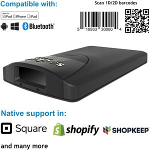 Socket Mobile SocketScan&reg; S860, Ultimate Barcode Scanner, DotCode & Travel ID Reader - PEGASUSS 