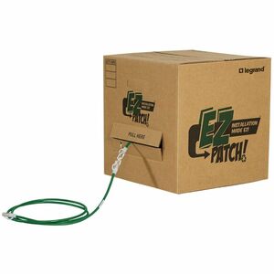Ortronics EZ Patch Box, CAT6 5ft, Green, Qty 50 - PEGASUSS 