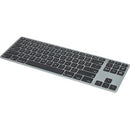 Matias Wireless Aluminum Tenkeyless Keyboard, Space Gray - PEGASUSS 