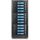 RAIDage JAGE9BT12HDBL Drive Enclosure 12Gb/s SAS, SATA/600 - Mini-SAS HD Host Interface Tower - Black, Blue - PEGASUSS 