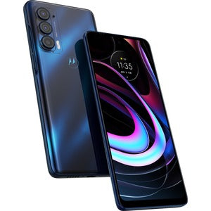 Motorola Mobility edge (2021) 256 GB Smartphone - 6.8" LCD Full HD Plus 1920 x 1080 - Octa-core (Kryo 670Quad-core (4 Core) 2.40 GHz + Kryo 670 Quad-core (4 Core) 1.90 GHz - 8 GB RAM - Android 11 - 5G - Nebula Blue - PEGASUSS 