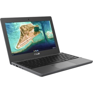 Asus Chromebook CR1 CR1100CKA-GE142 11.6" Rugged Chromebook - HD - Intel Celeron N5100 - 4 GB - 32 GB Flash Memory - Dark Gray - PEGASUSS 