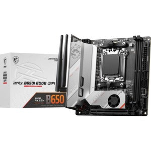 MSI MPG B650I EDGE WIFI Gaming Desktop Motherboard - AMD B650 Chipset - Socket AM5 - Mini ITX - PEGASUSS 