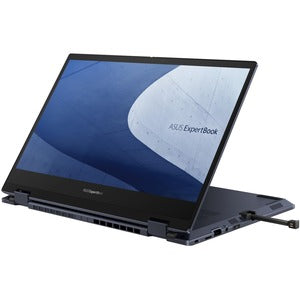 Asus ExpertBook B5 Flip B5402F B5402FBA-XVE75T 14" Touchscreen Convertible 2 in 1 Notebook - Full HD - Intel Core i7 12th Gen i7-1260P - vPro Technology - 16 GB - 1 TB SSD - Star Black - PEGASUSS 