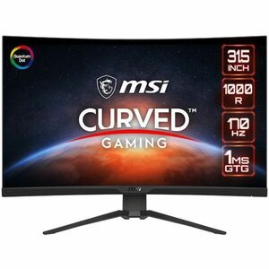 MSI MAG325CQRFQD 32" Class WQHD Curved Screen Gaming LCD Monitor - 16:9 - PEGASUSS 
