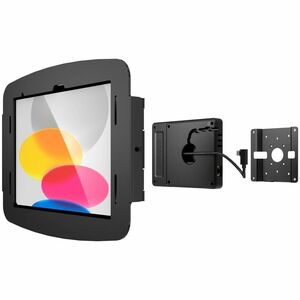 Compulocks Mounting Enclosure for Tablet, iPad (10th Generation), Docking Station, Printer, Scanner, Bar Code Scanner, Monitor - Black - PEGASUSS 