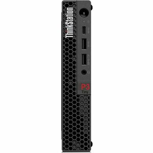 Lenovo ThinkStation P3 30H0000XUS Workstation - 1 x Intel Core i7 13th Gen i7-13700T - 16 GB - 512 GB SSD - Tiny - PEGASUSS 