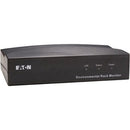 Eaton Environmental Rack Monitor Black 2 Mb Static RAM 2 Mb Flash ROM 2 asynchronous serial ports 10/100 TX RJ-45 jack connector 0&deg;C -40&deg;C operating temp 50/60 Hz Two Asynchronous serial ports 120 Vac 6.0 Watts Maximum 2 pins - PEGASUSS 