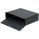 Rack Solutions 3U Lockable Rackmount Box 14in Depth with Hinged Door - PEGASUSS 