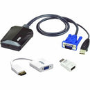 ATEN Laptop USB KVM Console Crash Cart Adapter IT Kit - PEGASUSS 