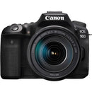 Canon EOS 90D 33 Megapixel Digital SLR Camera with Lens - 0.71" - 5.31" - Black - PEGASUSS 
