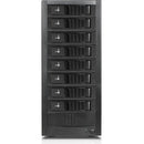 RAIDage JAGE9BT8HDBKDE-SEA Drive Enclosure 12Gb/s SAS, SATA/600 - Mini-SAS HD Host Interface Tower - Black - PEGASUSS 