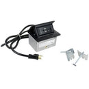 Wiremold Cord Ended deQuorum Single Flip Up Unit with USB - PEGASUSS 