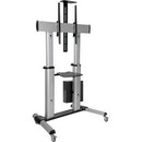 Tripp Lite by Eaton Rolling TV Cart with Rechargeable Battery Power for 60" to 100" Displays - PEGASUSS 