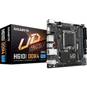 Gigabyte Ultra Durable H610I DDR4 Desktop Motherboard - Intel H610 Chipset - Socket LGA-1700 - Mini ITX - PEGASUSS 