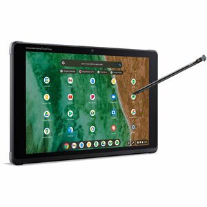 Acer Chromebook Tab 510 D652N D652N-S1ML Tablet - 10.1" WUXGA - Qualcomm Snapdragon 7c Gen 2 Compute Platform - 4 GB - 64 GB Storage - ChromeOS - Charcoal Black - PEGASUSS 